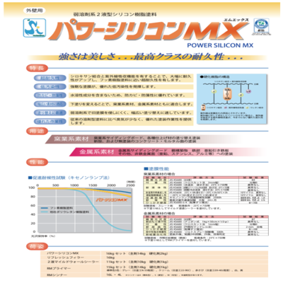 弱溶劑型面漆-功率矽MX