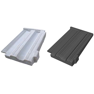 F-05  雙槽形-右角瓦