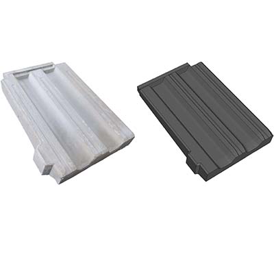 F-06  雙槽形-左角瓦