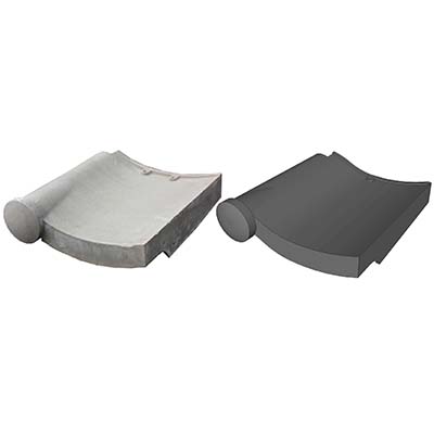 J-05 文化形-右角瓦