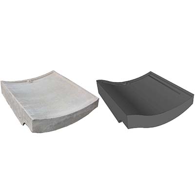 J-06 文化形-左角瓦